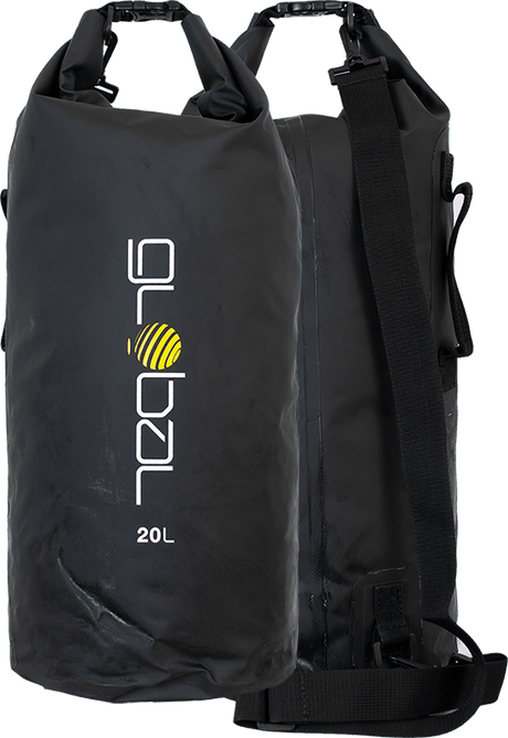Global 20L Dry Bag - Black-Wet & Dry Bags-troggs.com