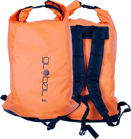 Global 80L Dry Bag - Orange-Wet & Dry Bags-troggs.com