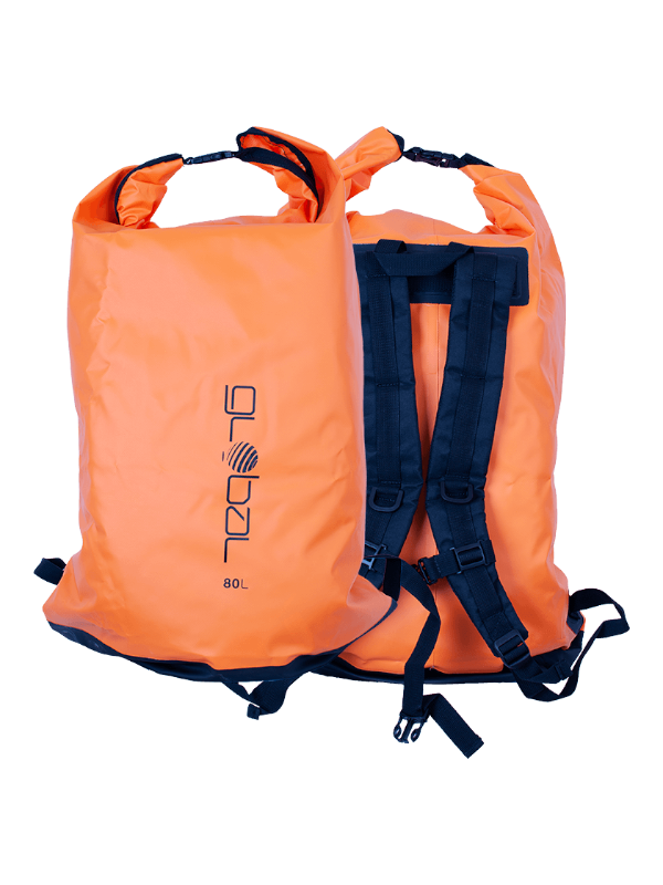 Global 80L Dry Bag - Orange