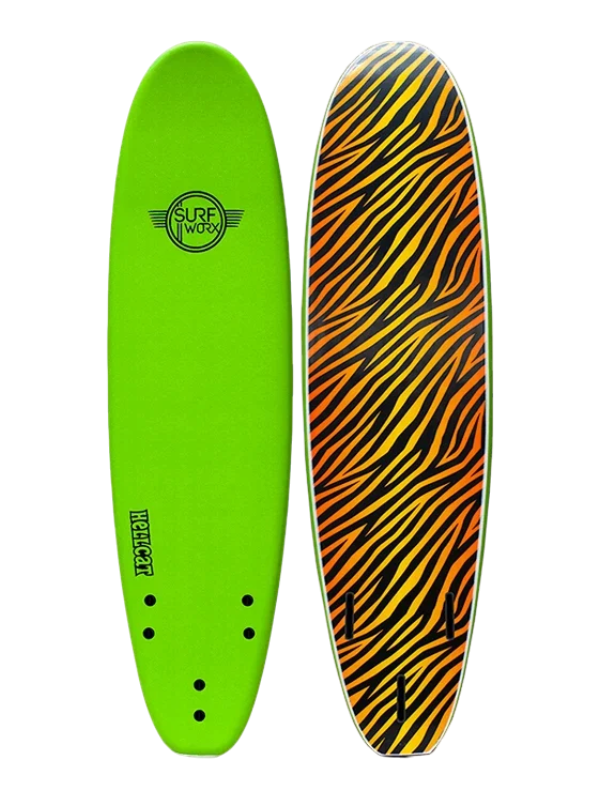 Surfworx Hellcat Mini Mal Softboard - Apple Green