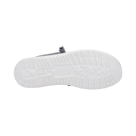 HEYDUDE Wally Canvas Shoe - Light Grey-Footwear-troggs.com