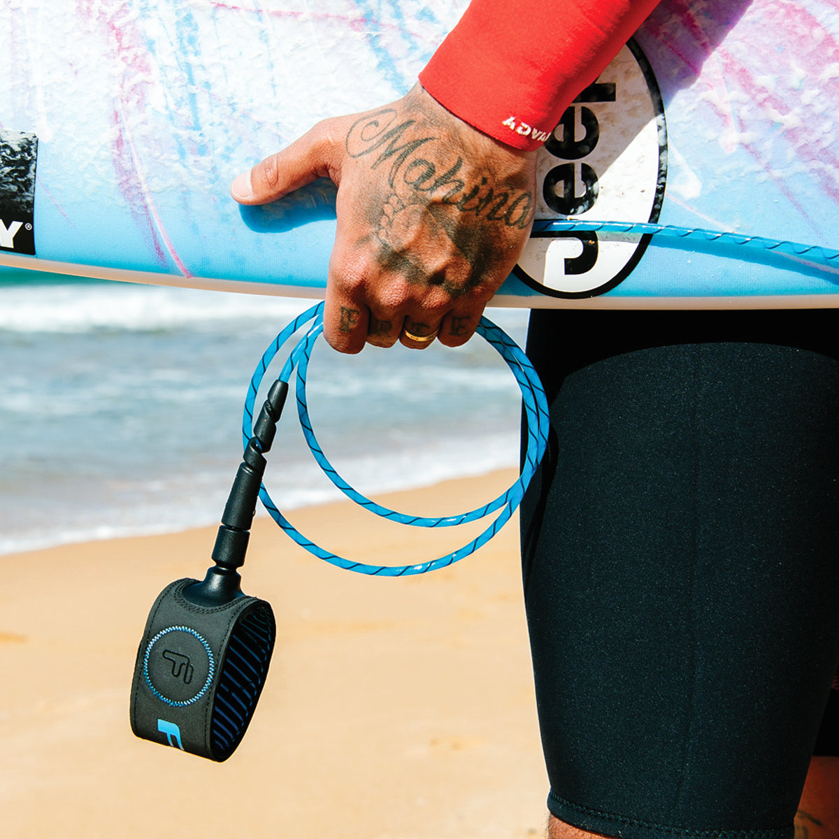 FCS Freedom Helix 6ft Comp Leash