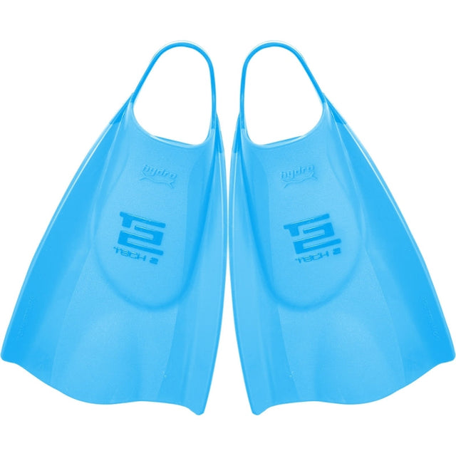 Hydro Tech 2 Soft Swim Fins - Ice Blue-Swim & Snorkel Accessories-troggs.com