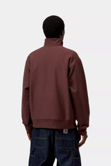 Carhartt WIP Half Zip American Script Sweatshirt
