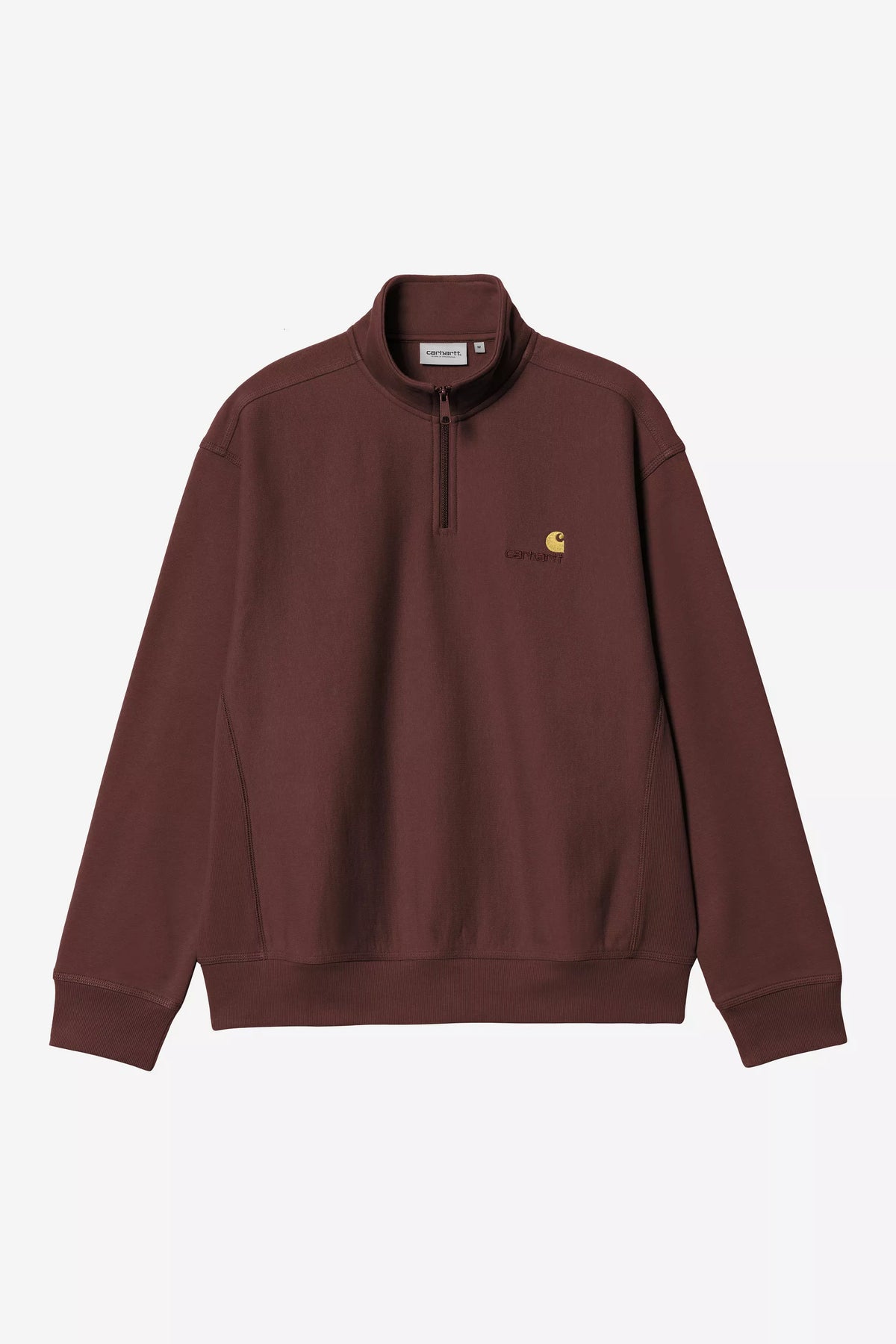 Carhartt WIP Half Zip American Script Sweatshirt