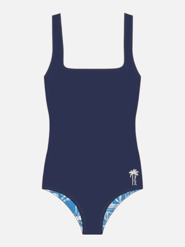 Saltrock Island Tiles Reversible One Piece Swimsuit