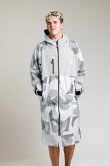 White Water Soft Shell Changing Robe - Artic Camo
