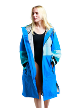 White Water Soft Shell Changing Robe - Cobalt Blue