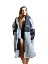 White Water Hard Shell Changing Robe - Steel Grey