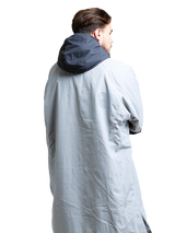 White Water Hard Shell Changing Robe - Steel Grey