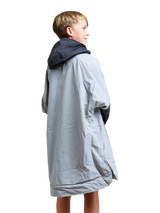 White Water Kids Hard Shell Changing Robe - Steel Grey