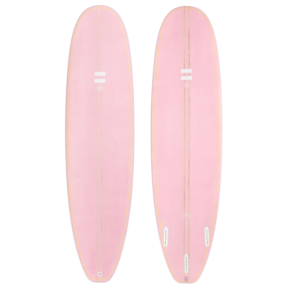 Indio Endurance Mid Length Surfboard 7'6 - Pink-Hardboards-troggs.com