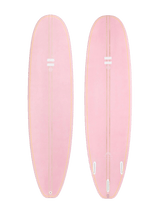 Indio Endurance Mid Length Surfboard - Pink