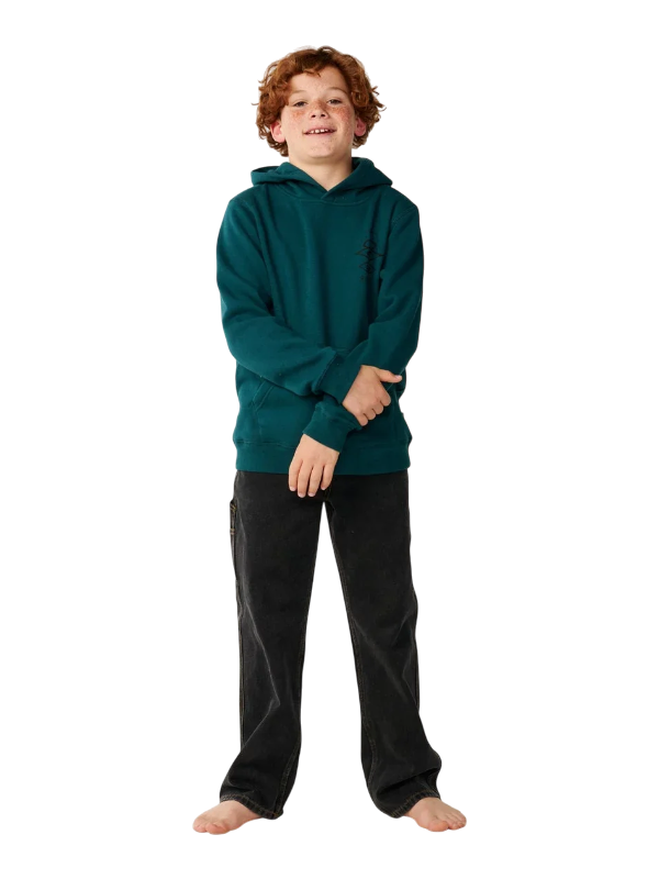 Rip Curl Kids Search Icon Hoodie