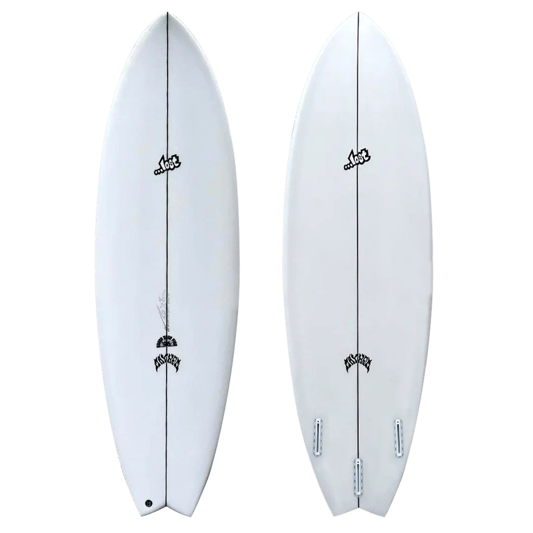 Lost RNF 96 Surfboard Futures - White-Hardboards-troggs.com