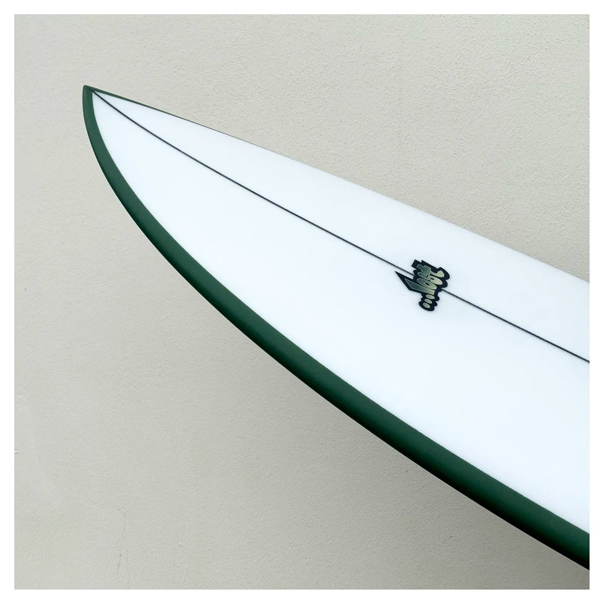 Lost Quiver Killer 5'10 Surfboard Futures - Green Rail