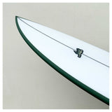 Lost Quiver Killer 5'10 Surfboard Futures - Green Rail