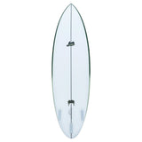 Lost Quiver Killer 5'10 Surfboard Futures - Green Rail