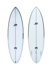 Lost Quiver Killer 5'10 Surfboard Futures - Green Rail