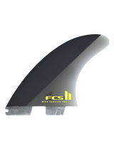 FCS 2 Mick Fanning PG Carver Thruster Fins - Black/Acid