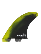 FCS 2 MR PC Twin + Stabilizer Fins - XLarge