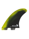 FCS 2 MR PC Twin + Stabilizer Fins - XLarge