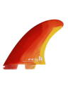 FCS 2 MR PC Twin + Stabilizer Fins - XLarge
