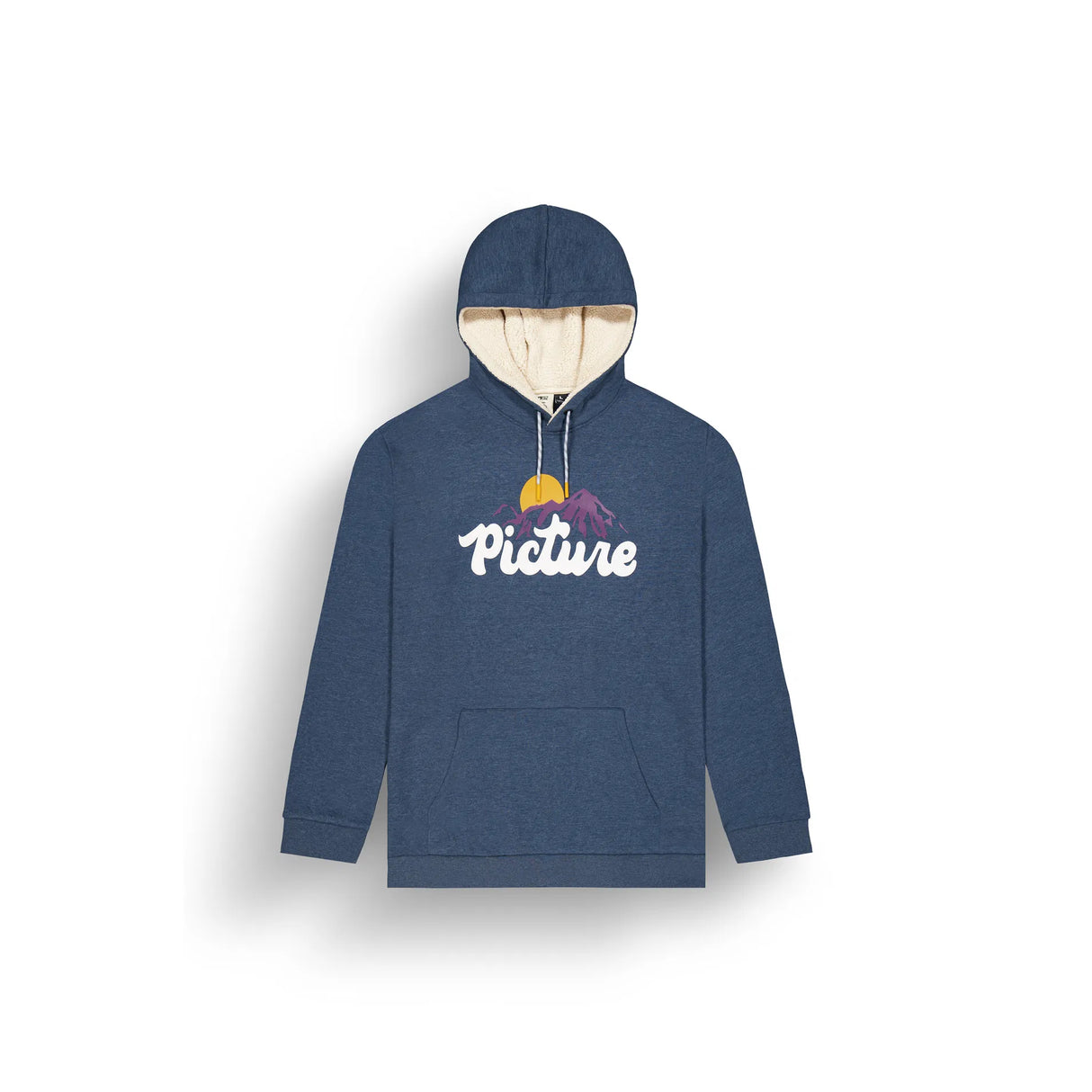 Picture Julka Plush Hoodie - Dark Blue Melange