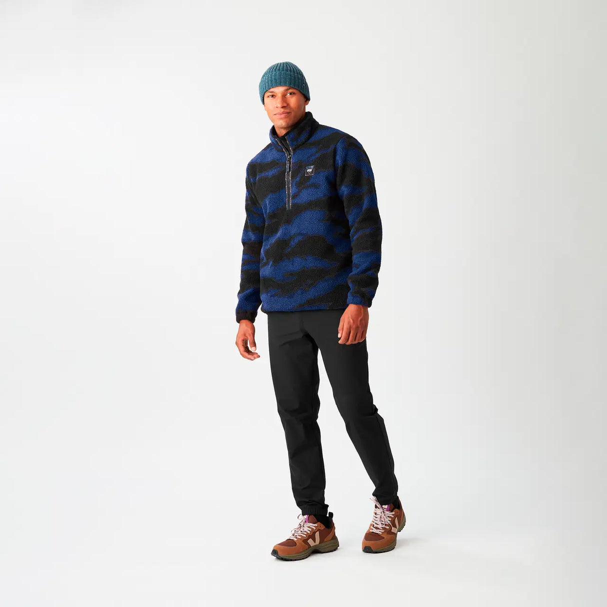 Picture Kimag Printed 1/4 Zip Fleece