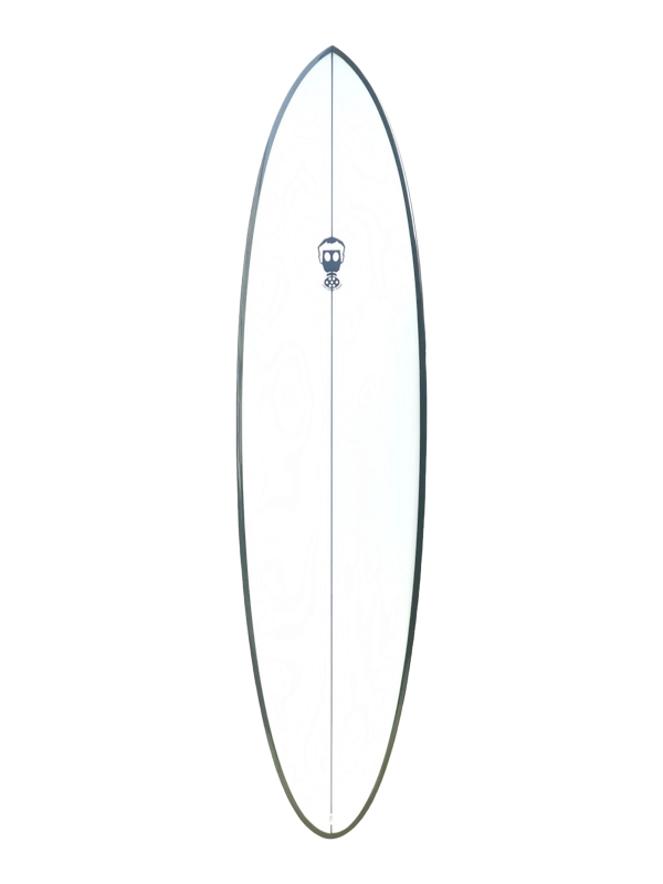 Mark Phipps One Bad Egg 7'0 Surfboard FCS2 - Navy Rails