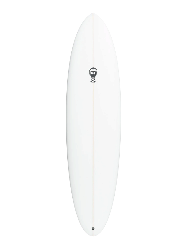 Mark Phipps One Bad Egg Surfboard FCS2 - Clear