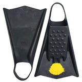 Mike Stewart MS Viper Bodyboard Fins - Black/Yellow-Bodyboarding-troggs.com