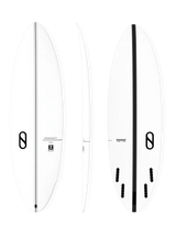 Firewire Ibolic 2.0 Mindcraft Surfboard Futures - White