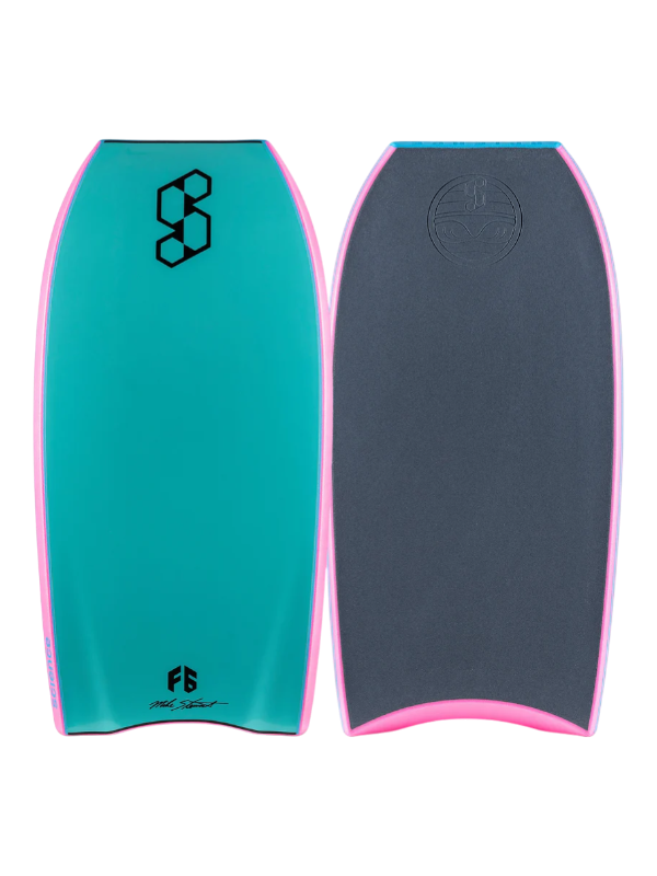 Science Bodyboards Pro Icon PE - Grey/Pink/Turquoise