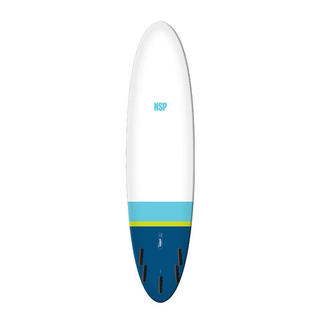 NSP Elements HDT Fun Surfboard Futures - Tail Dip Navy-Hardboards-troggs.com