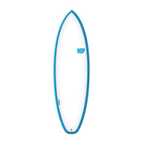 NSP Elements Tinder D8 Surfboard Futures - Blue-Hardboards-troggs.com