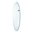 NSP PU Magnet Surfboard Futures - Sky Blue-Hardboards-troggs.com