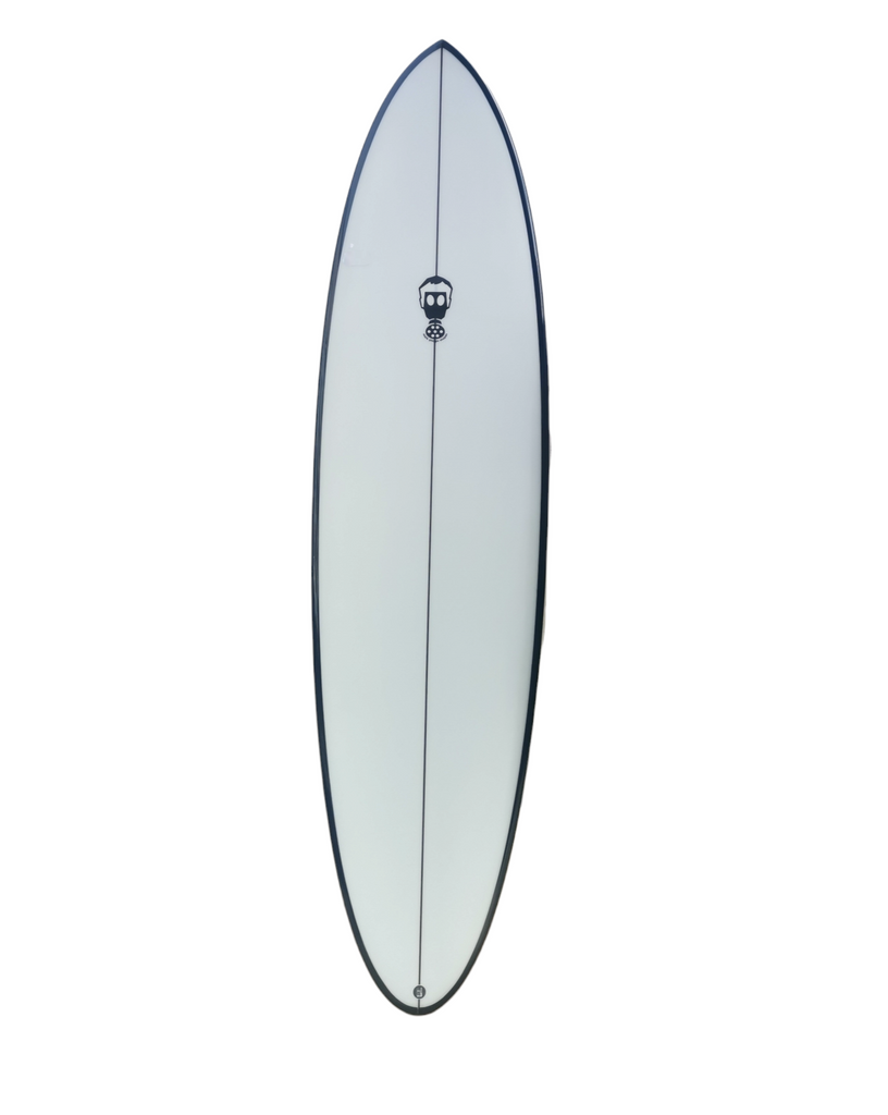 Mark Phipps One Bad Egg 6'8 Surfboard FCS 2 - Navy Rails
