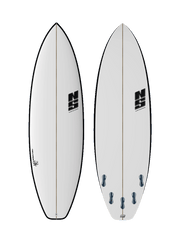 Nigel Semmens Neutron 6ft Surfboard Futures - Yellow Rails