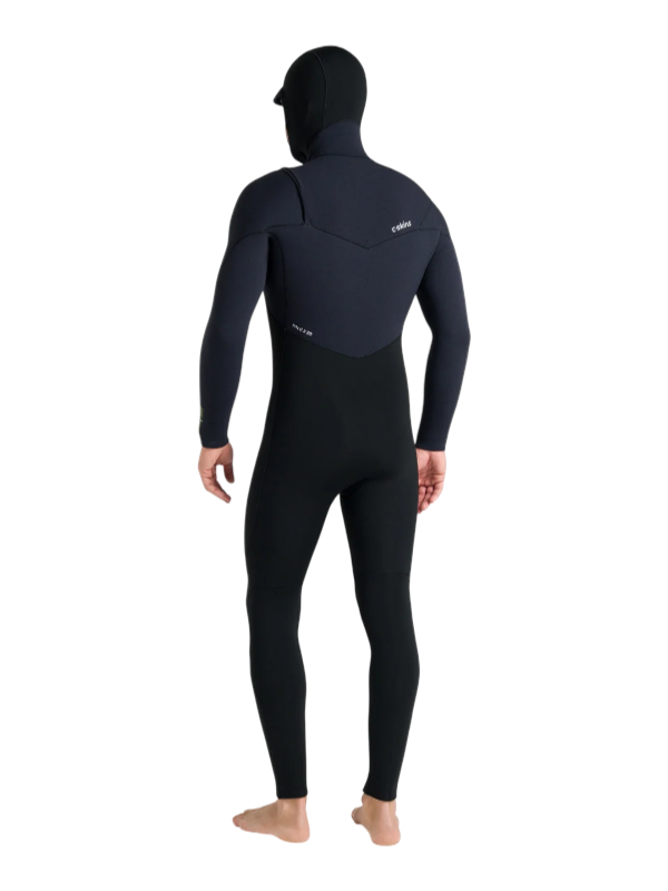 C-Skins NuWave Rewired 6/5 Hooded Wetsuit - Black/Lime