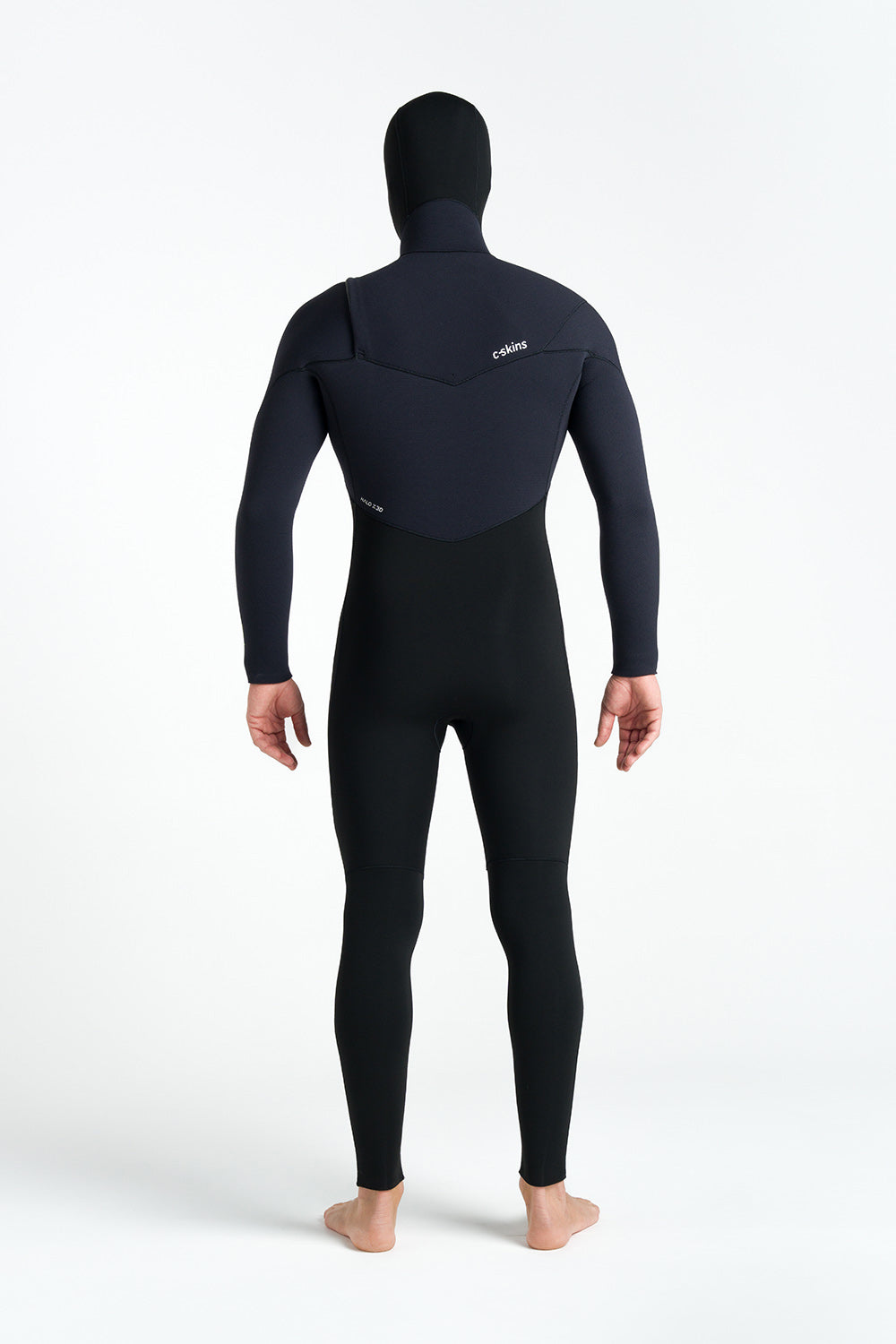 C-Skins NuWave Rewired 6/4 Hooded Wetsuit - Black/Lime