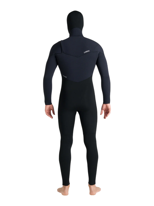 C-Skins NuWave Rewired 6/5 Hooded Wetsuit - Black/Lime