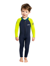 C-Skins Toddler NuWave C-Kid Front Zip Wetsuit - BlueStone/Lime