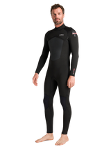 C-Skins NuWave Mens Legend 5/4/3 Wetsuit - Black/Neon Flare