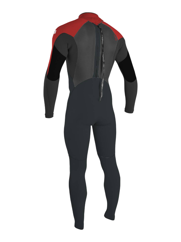 O'Neill Junior Epic 5/4 Wetsuit - Gun Metal/Black/Red