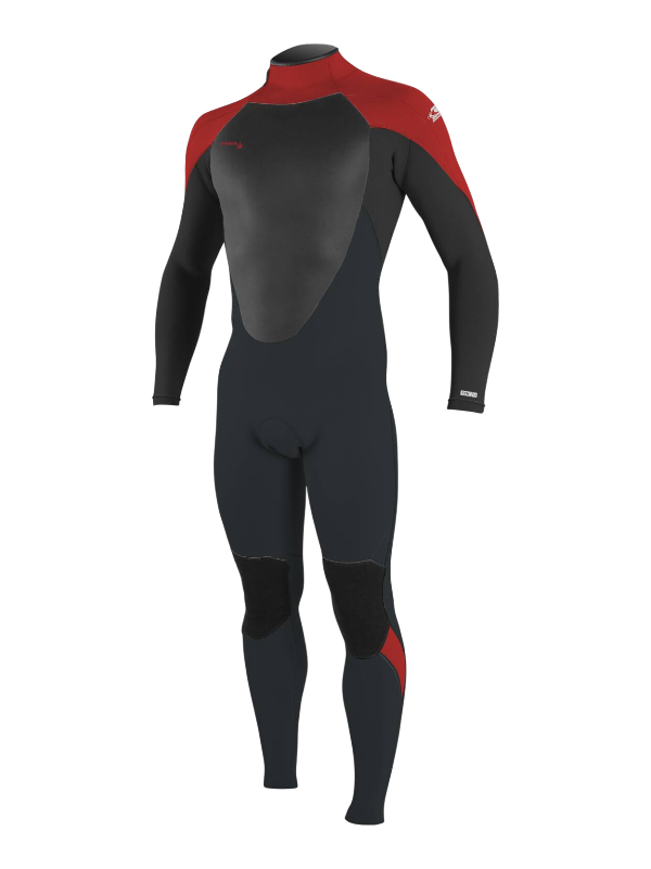 O'Neill Junior Epic 5/4 Wetsuit - Gun Metal/Black/Red