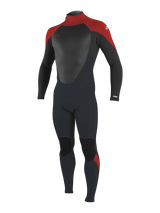 O'Neill Junior Epic 5/4 Wetsuit - Gun Metal/Black/Red