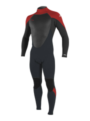 O'Neill Junior Epic 5/4 Wetsuit - Gun Metal/Black/Red