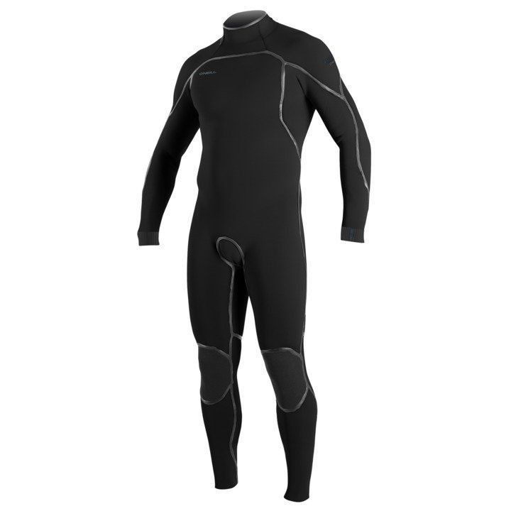 O'Neill Mens Psycho One 5/4 Wetsuit - Black-Mens Wetsuits-troggs.com