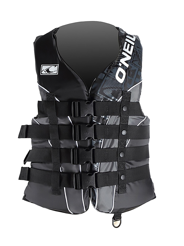 O'Neill Superlite 50N ISO Vest - Black/Smoke/White